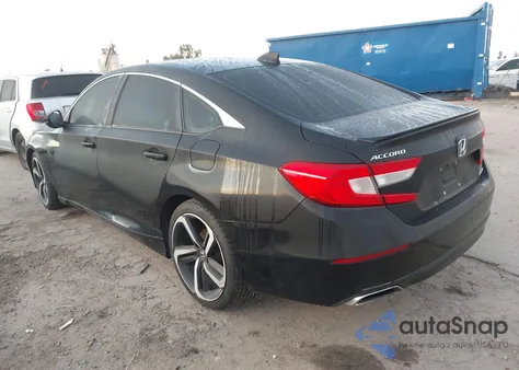 2020 Honda Accord Sport из США, поврежденный, VIN 1HGCV1F30LA066344
